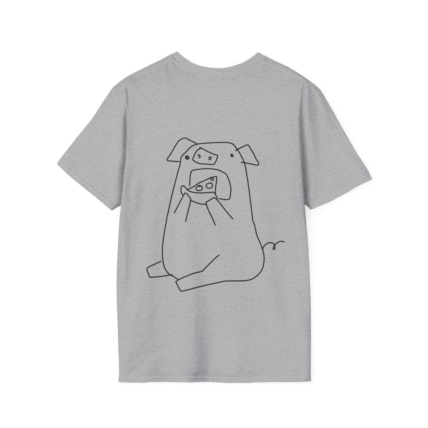 Pizza Piggy Unisex Tee - ALIQUOS