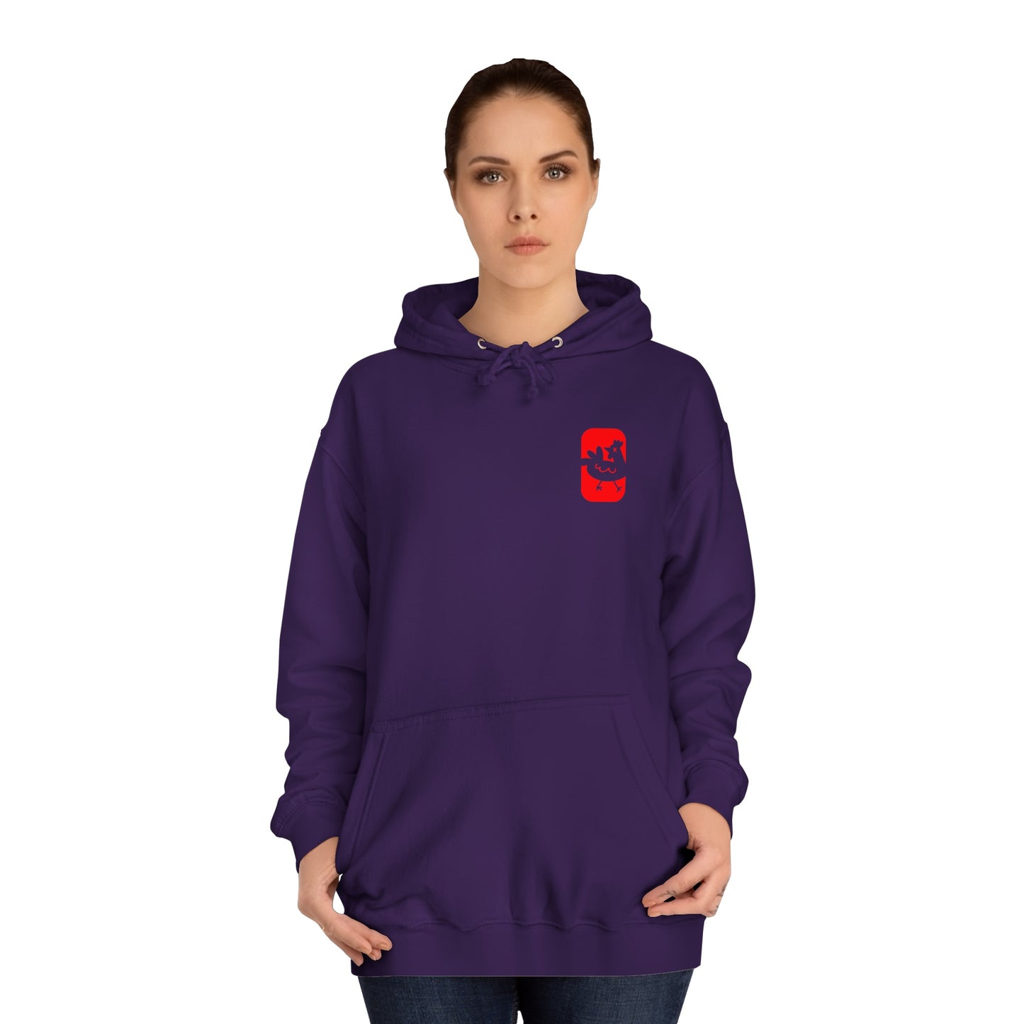 Unisex College Hoodie UNIQUOS Classic Logo - ALIQUOS