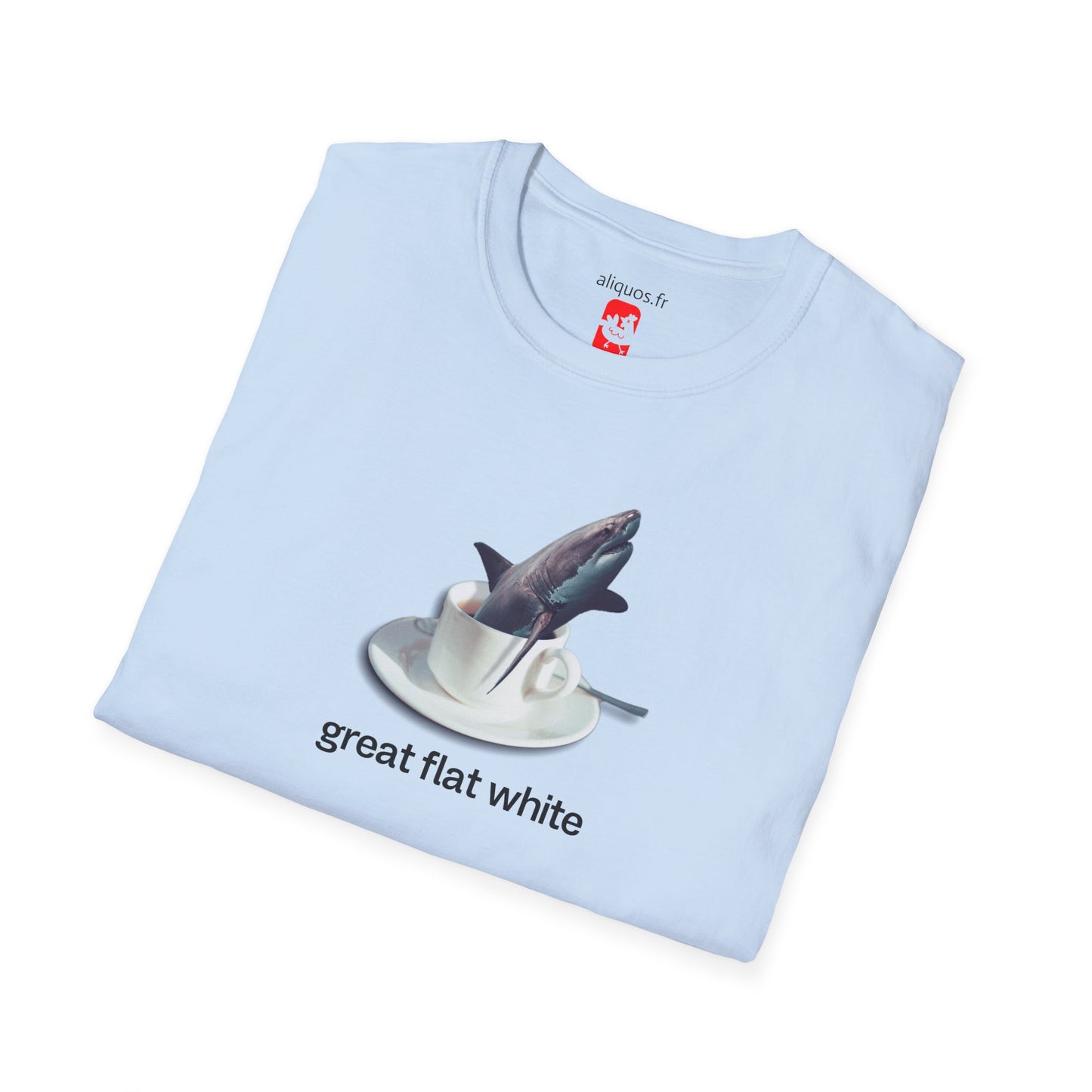 T-shirt unisexe – Great Flat White – Aliquos