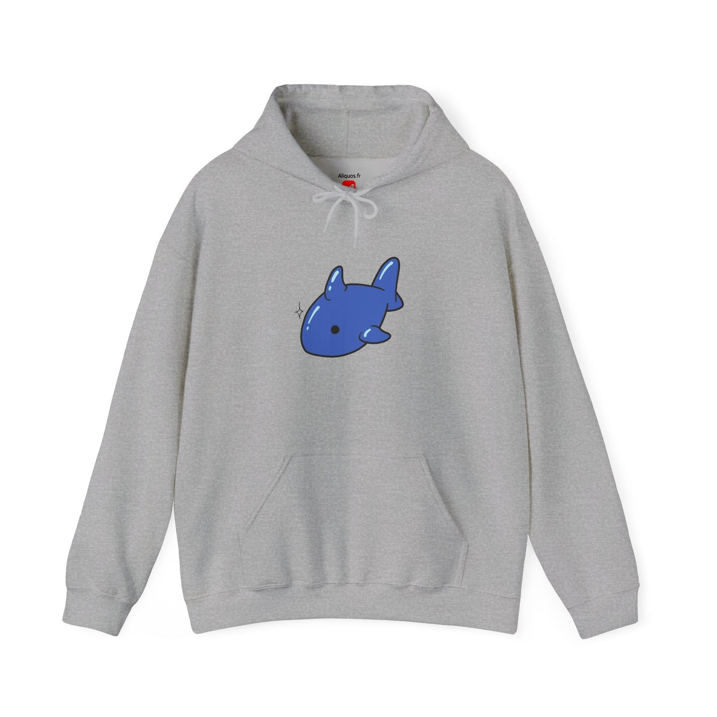 Unisex Hooded Sweatshirt - Floaty Shark - Aliquos