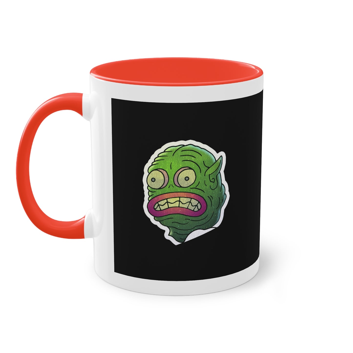 Two Tone Mug - Water Monster Design - ALIQUOS