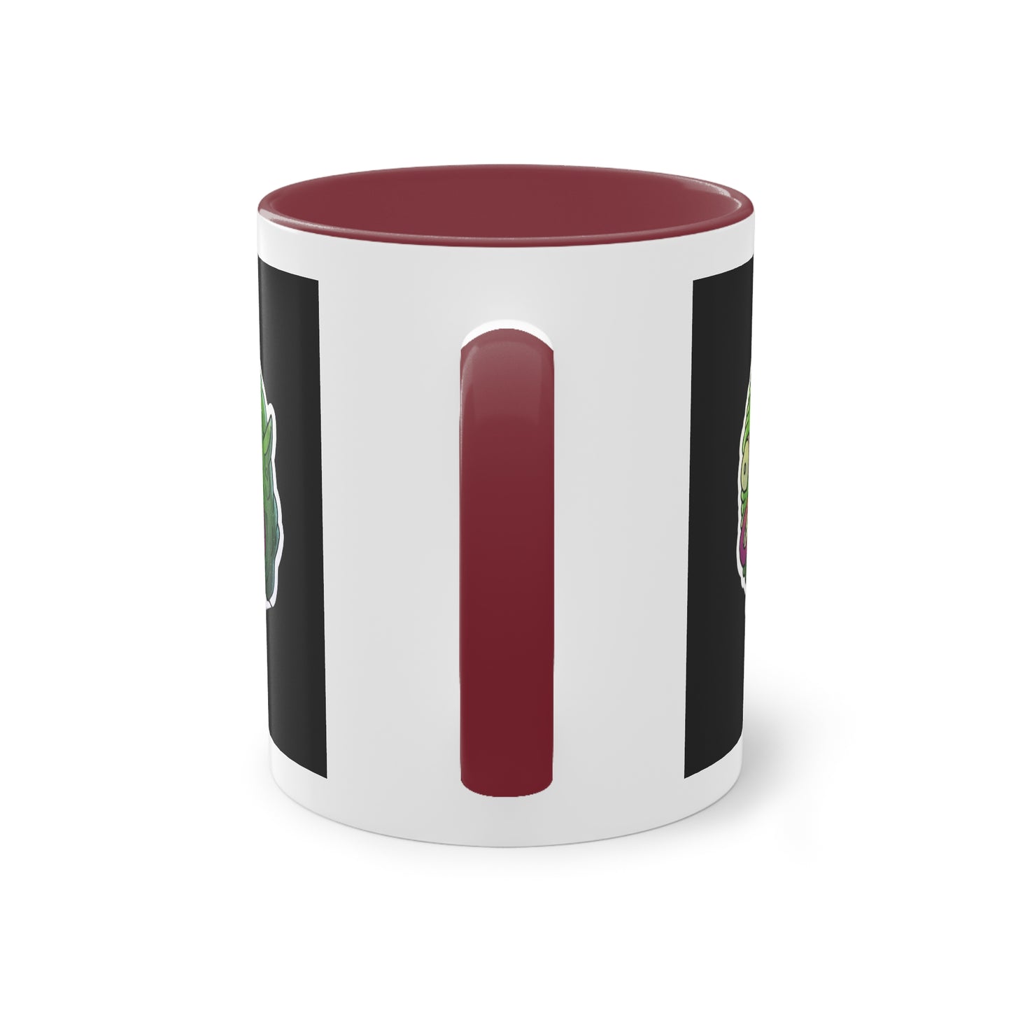 Two Tone Mug - Water Monster Design - ALIQUOS