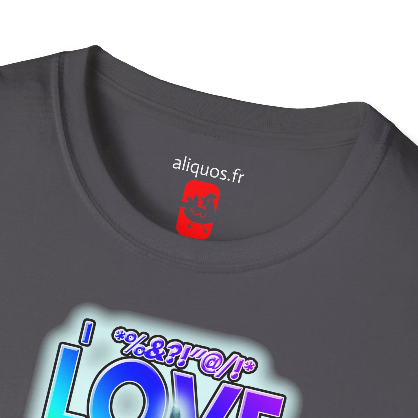 T-shirt unisexe - J'adore les requins - Aliquos