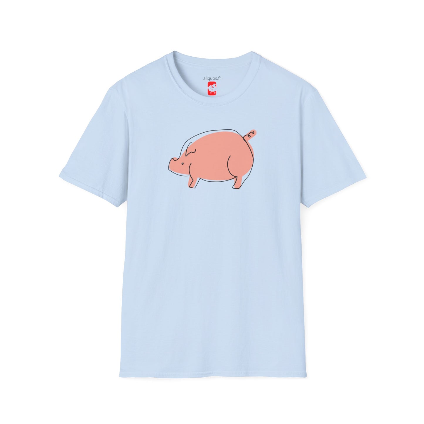 Chubby Piggy Unisex Tee - ALIQUOS