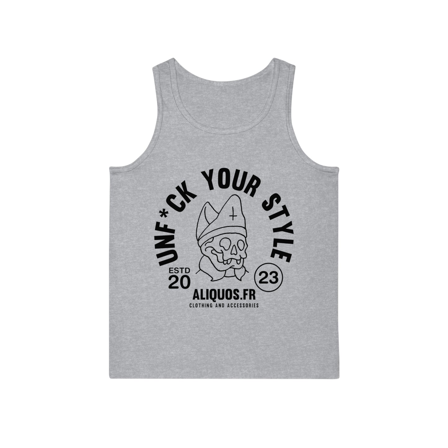 Evil Bishop Unisex Softstyle™ Tank Top - ALIQUOS
