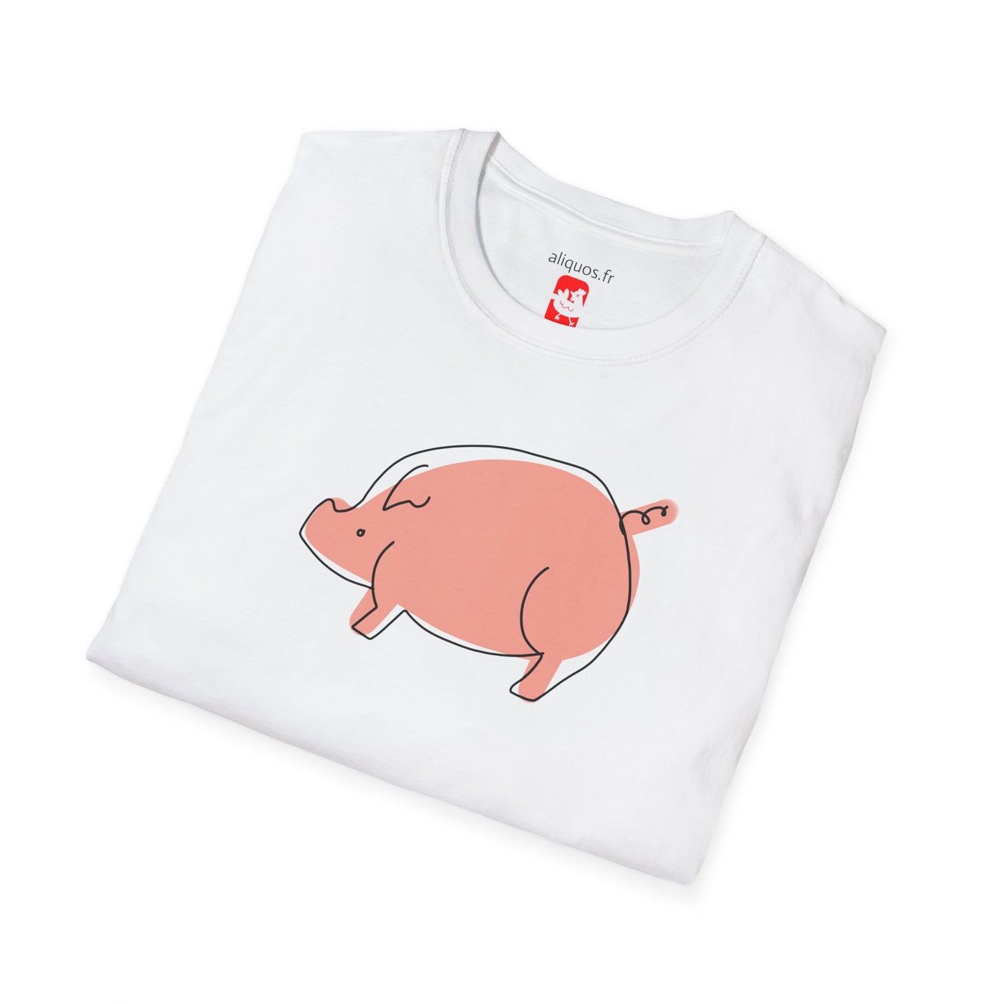 Chubby Piggy Unisex Tee - ALIQUOS