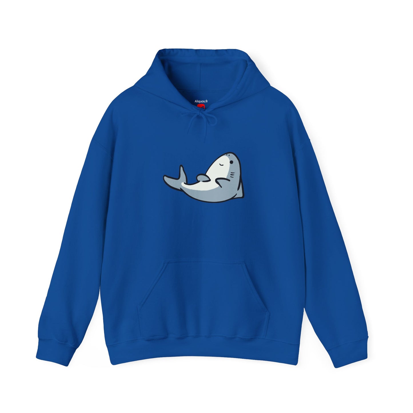 Unisex Kapuzenpullover - Entspannender Hai - Aliquos
