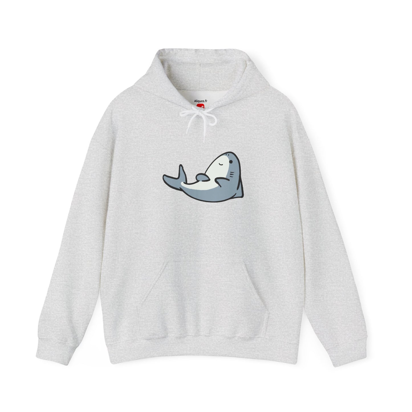 Unisex Kapuzenpullover - Entspannender Hai - Aliquos