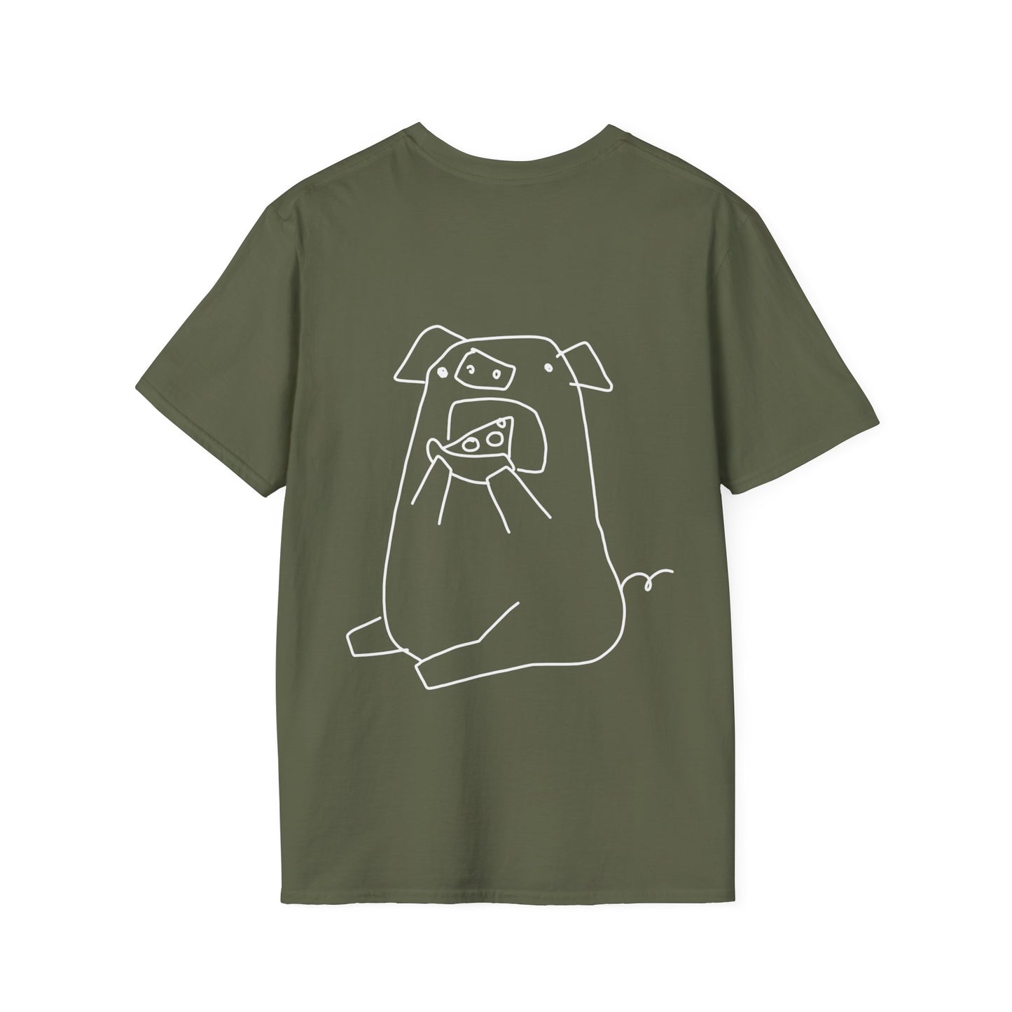 Pizza Piggy Unisex Tee - ALIQUOS