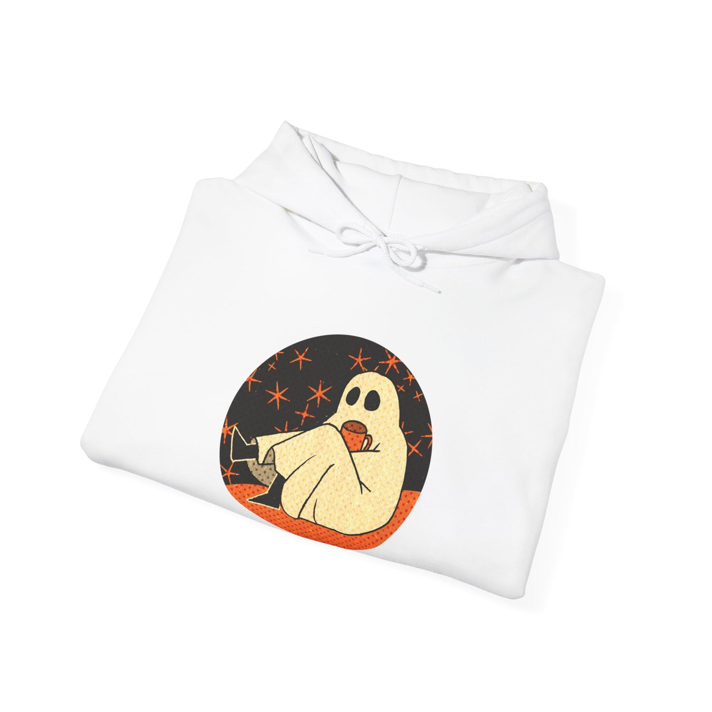 Sweat à capuche unisexe - Motif « Moonlit Coffee »