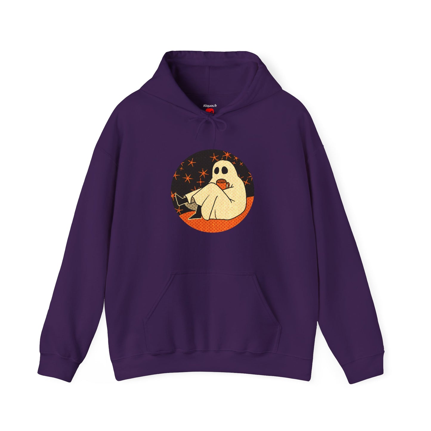 Sweat à capuche unisexe - Motif « Moonlit Coffee »