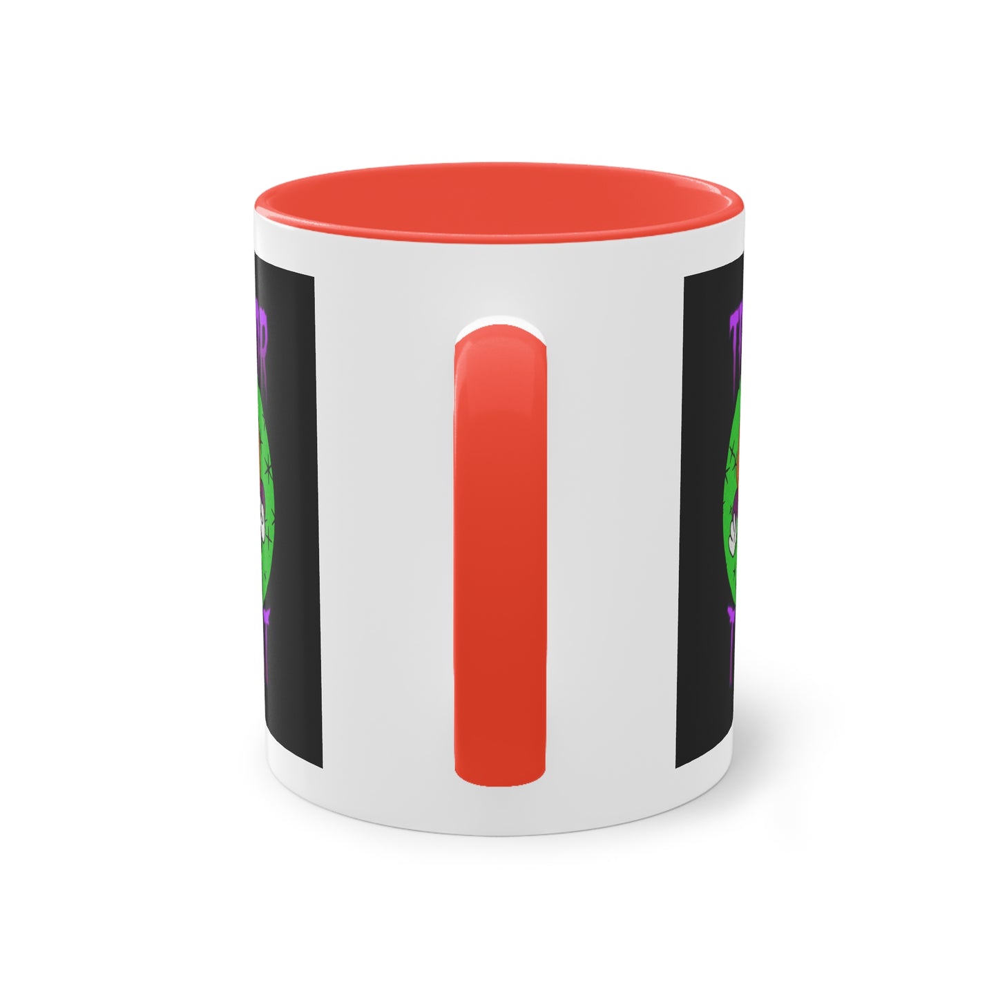 Two Tone Mug - Halloween Jack O' Lantern - ALIQUOS