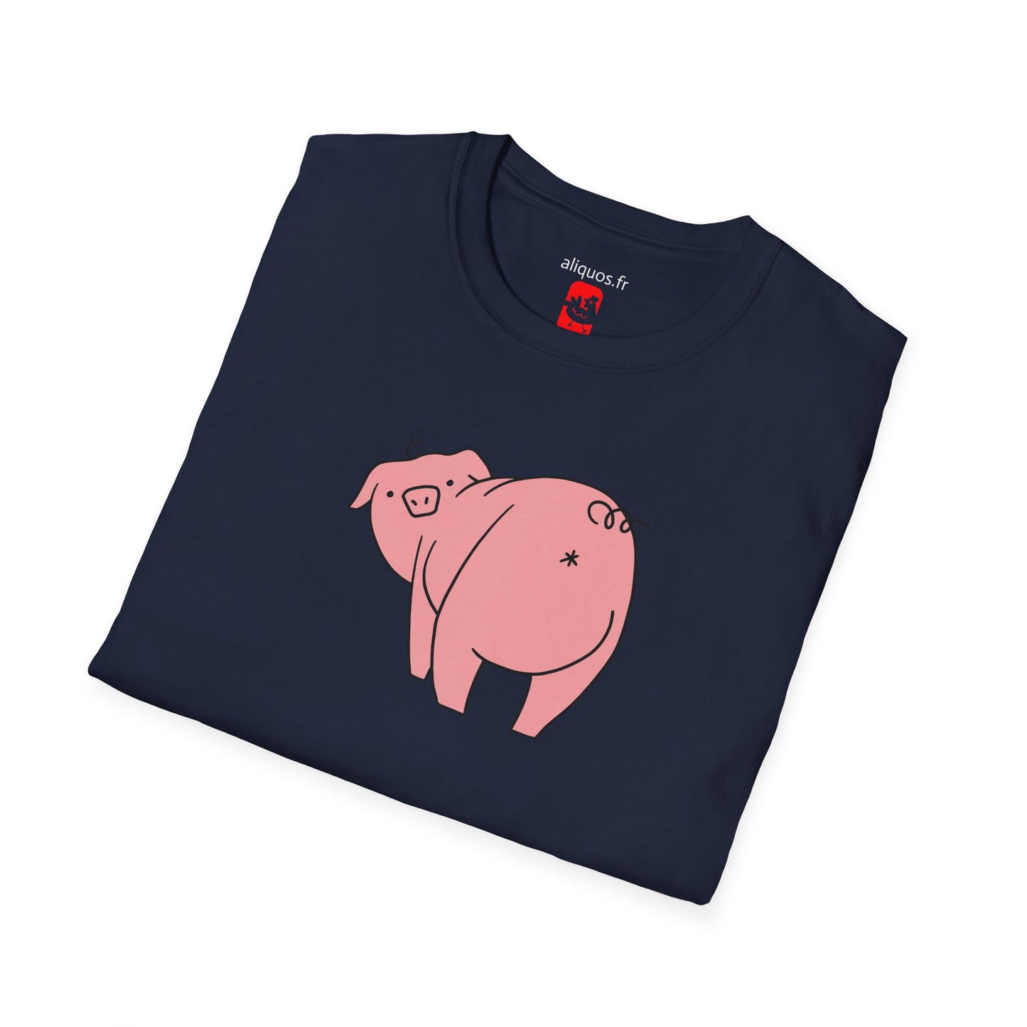 Piggy Rear Unisex Tee - ALIQUOS