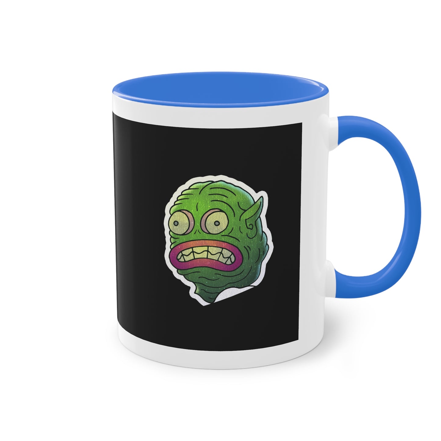 Two Tone Mug - Water Monster Design - ALIQUOS
