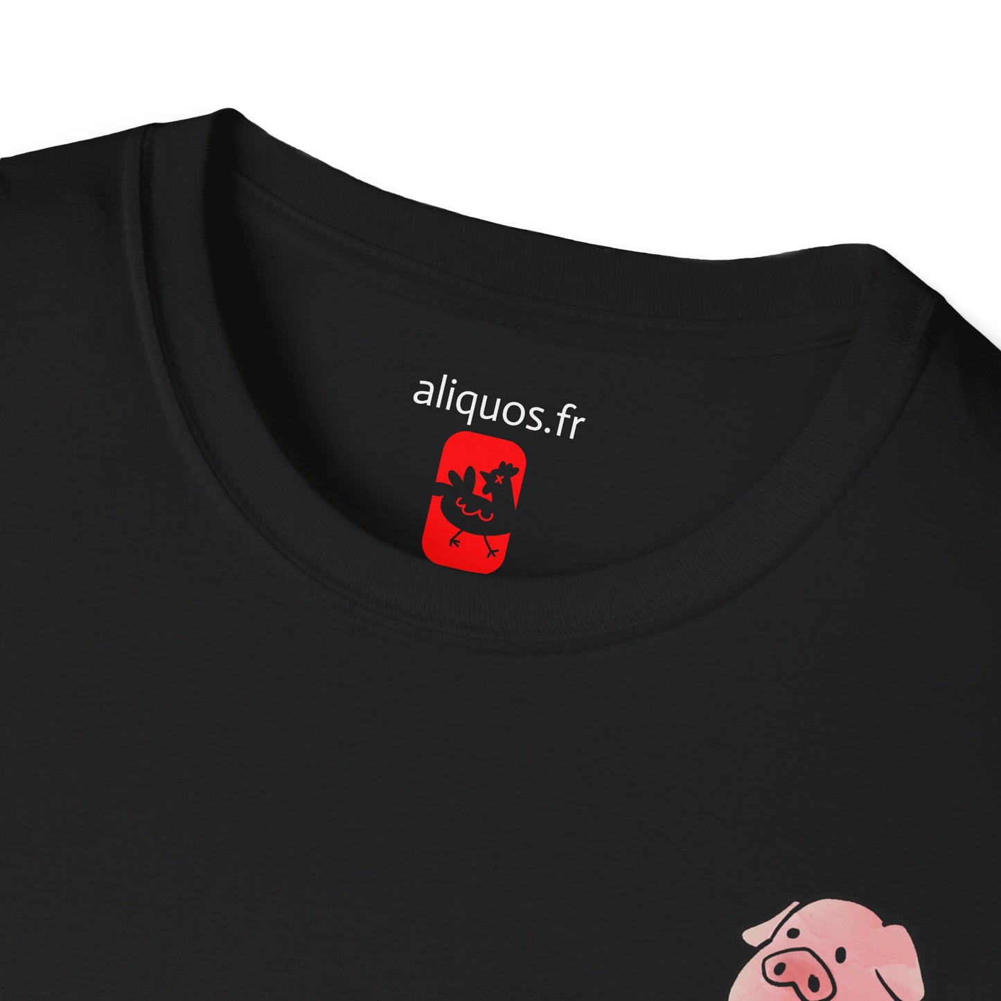 Unisex T-Shirt - Sitting Piggy - Aliquos