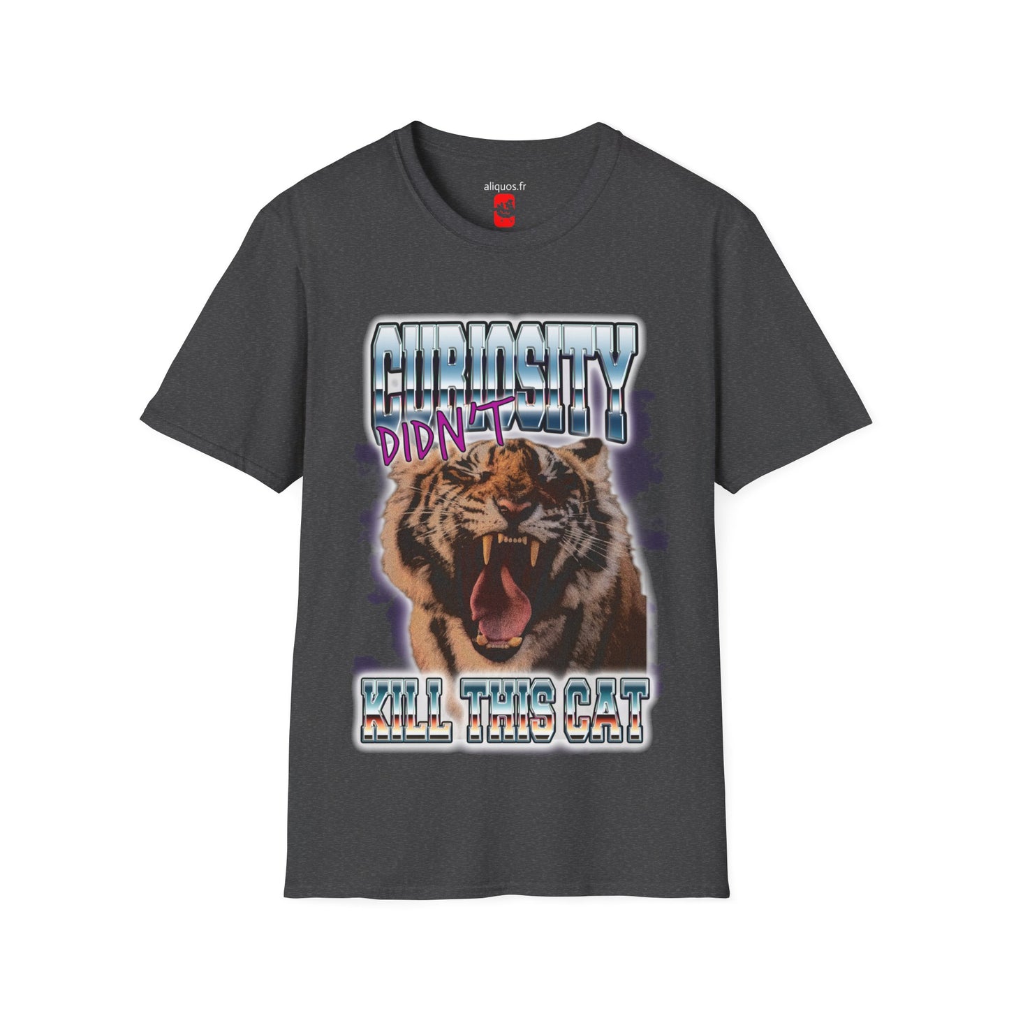 Curiosity Didn't Kill This Cat Unisex T shirt - ALIQUOS