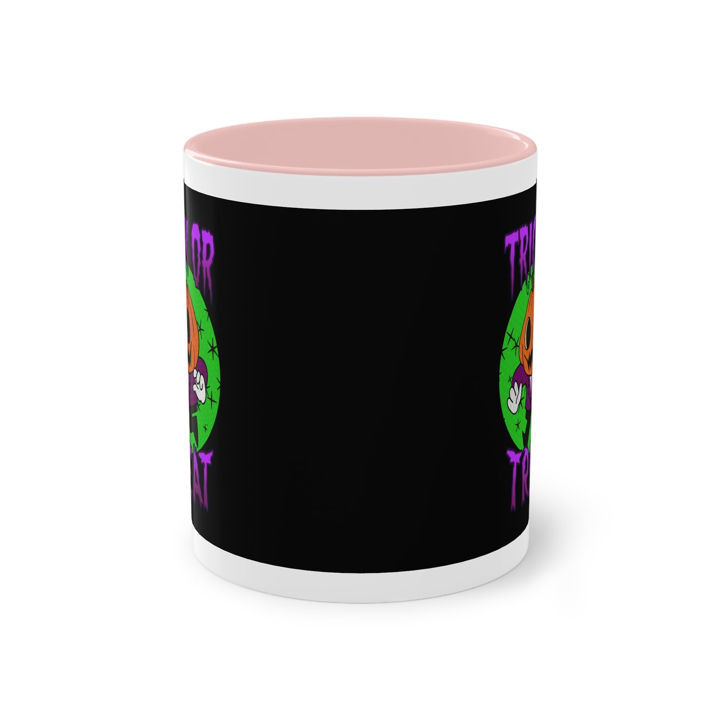Two Tone Mug - Halloween Jack O' Lantern - ALIQUOS
