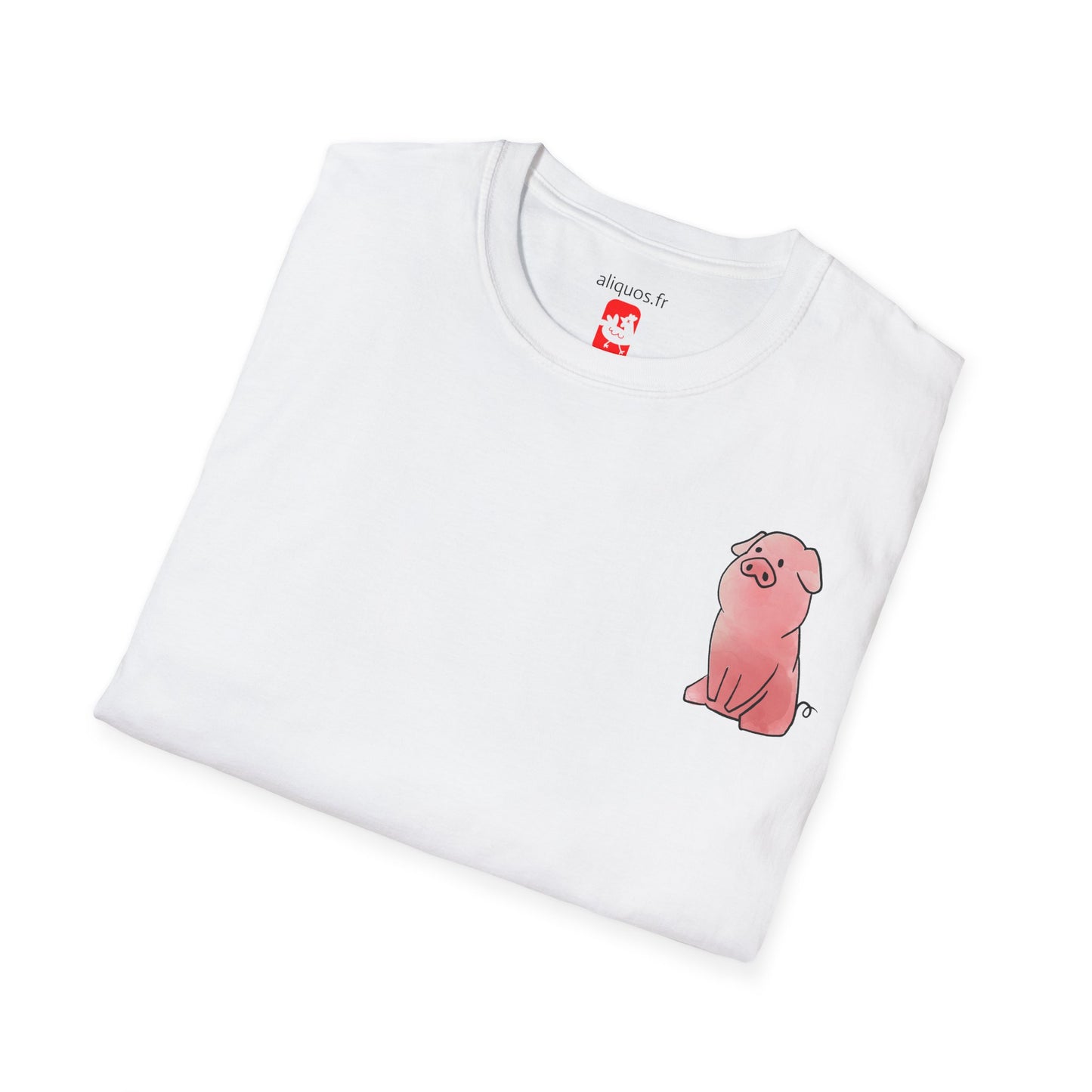 Unisex T-Shirt - Sitting Piggy - Aliquos