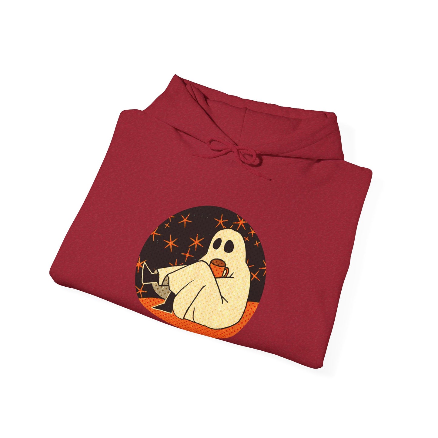 Sweat à capuche unisexe - Motif « Moonlit Coffee »
