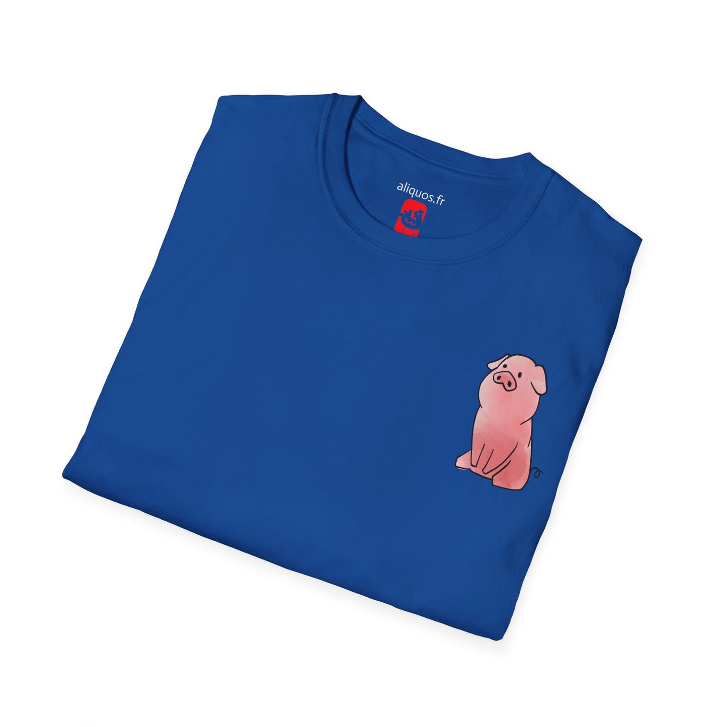 Unisex T-Shirt - Sitting Piggy - Aliquos