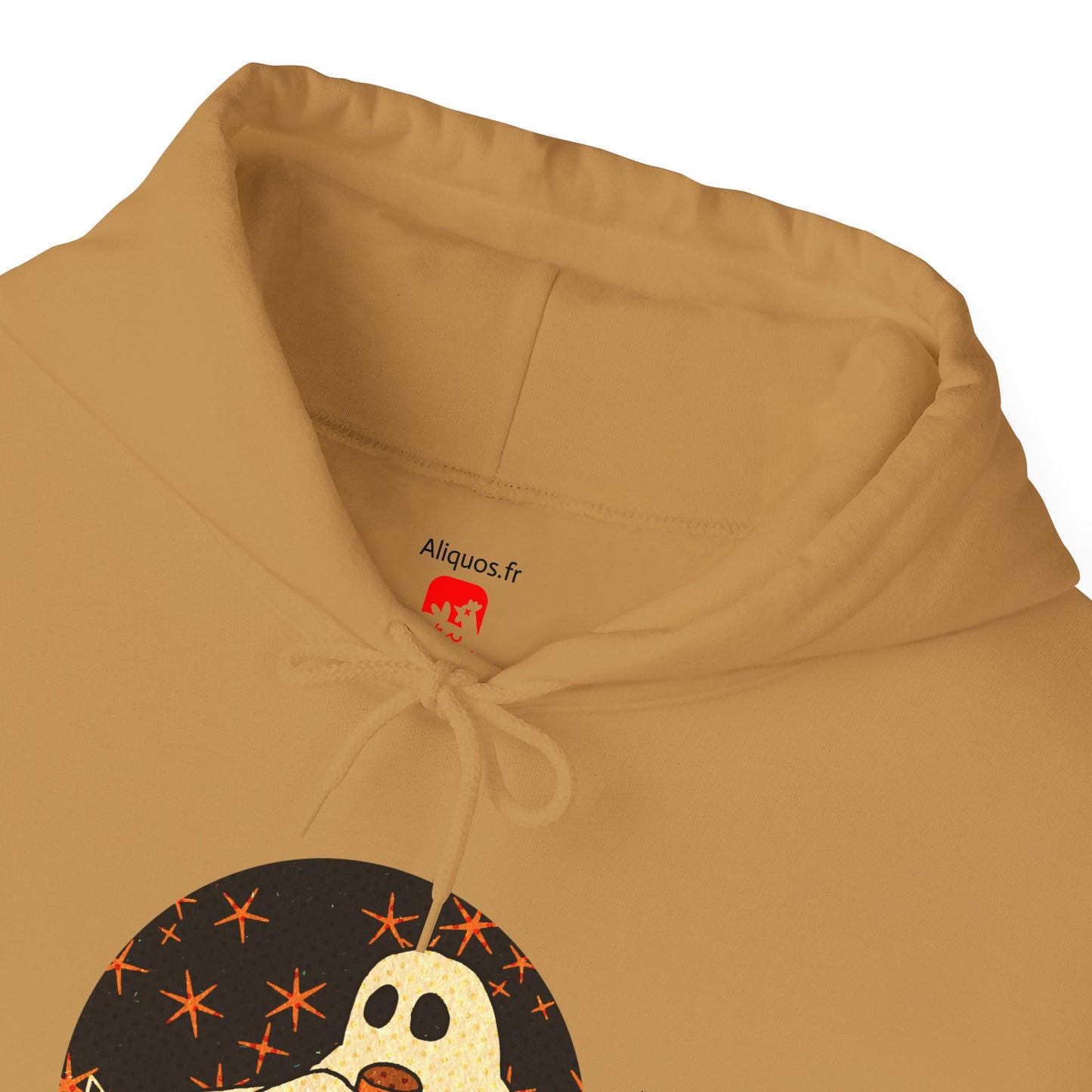 Sweat à capuche unisexe - Motif « Moonlit Coffee »