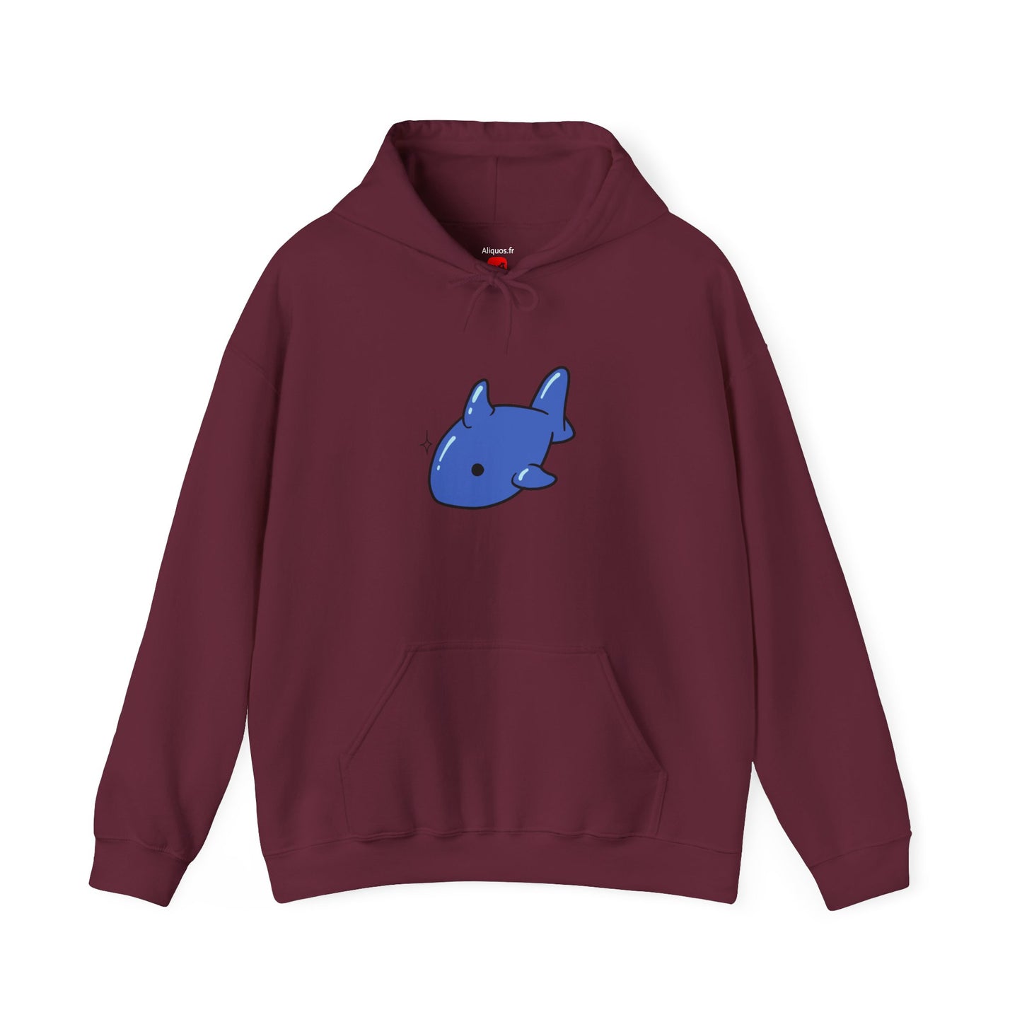 Unisex Hooded Sweatshirt - Floaty Shark - Aliquos