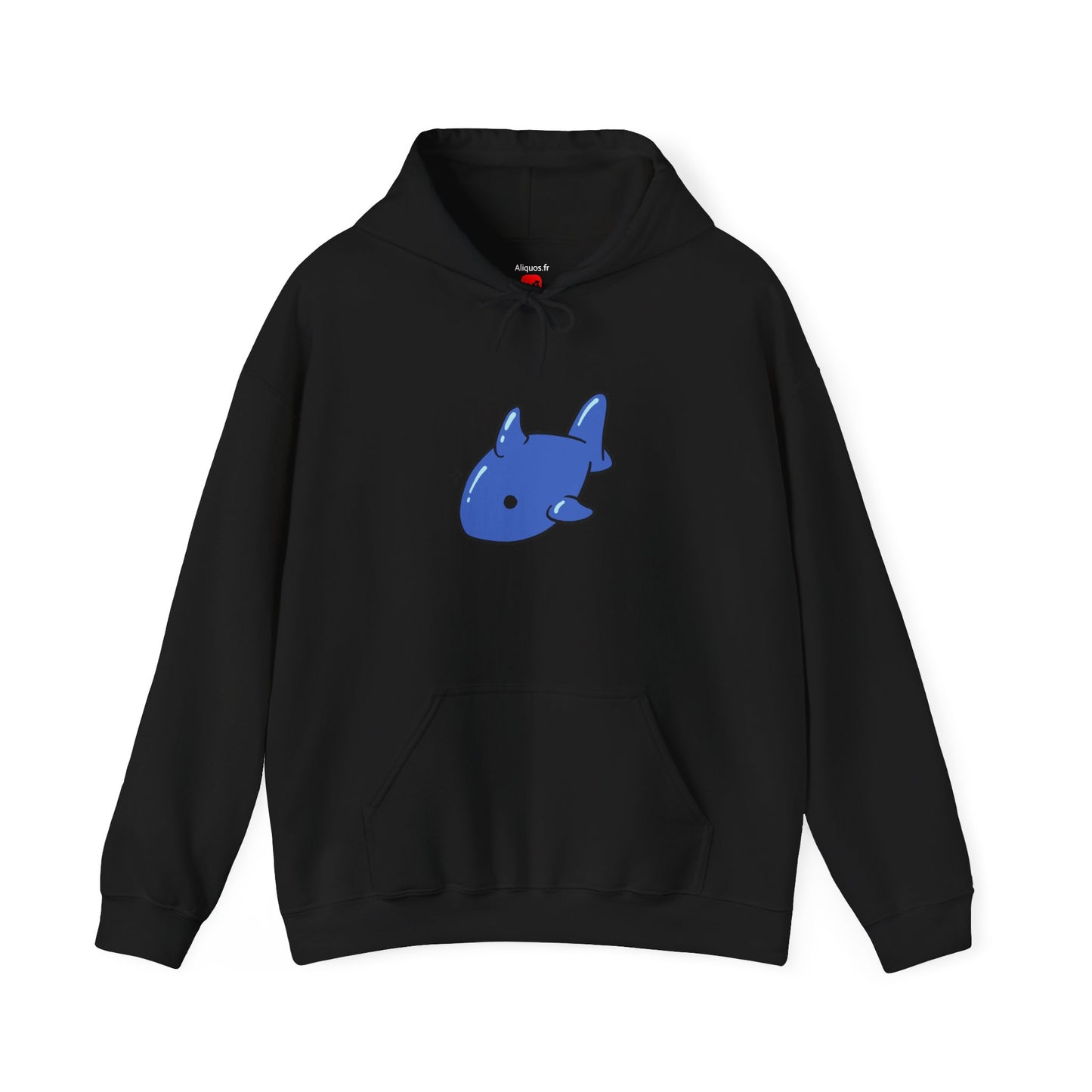 Unisex Hooded Sweatshirt - Floaty Shark - Aliquos