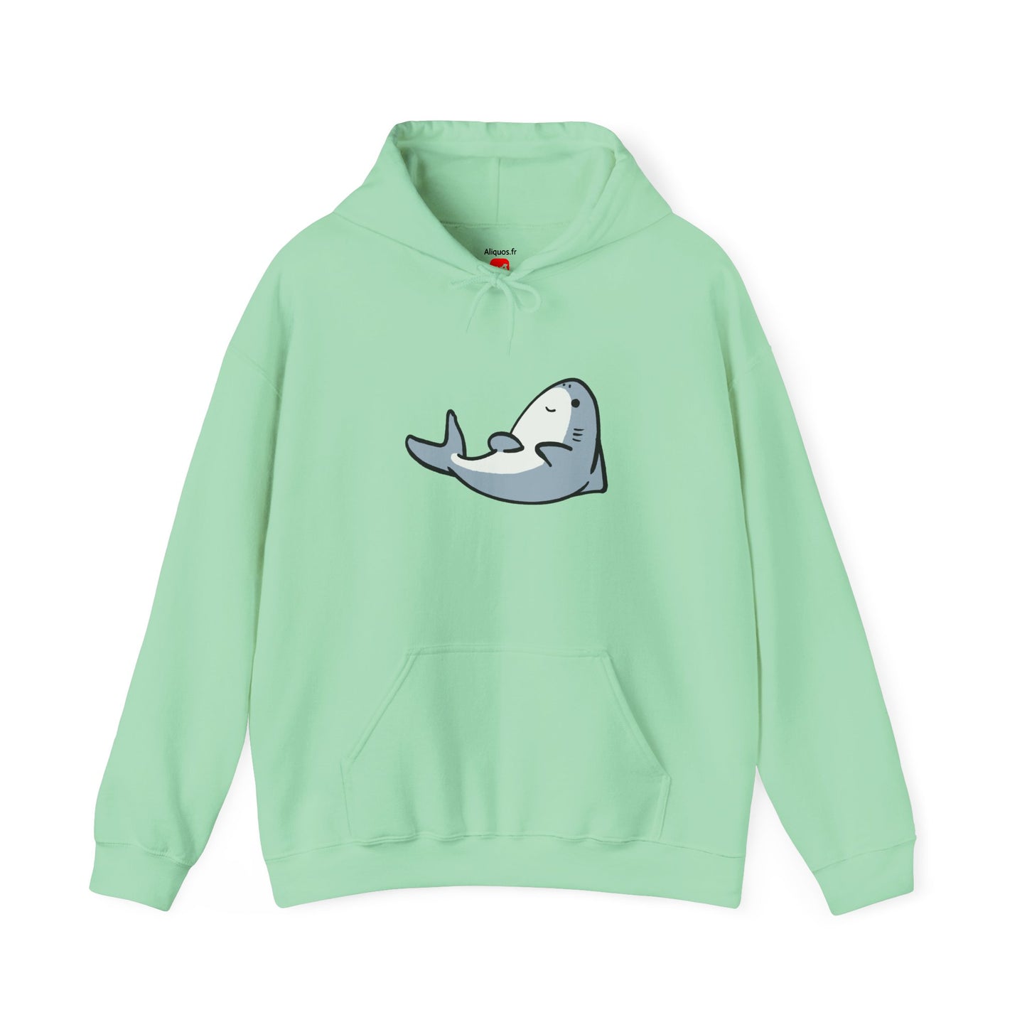 Unisex Kapuzenpullover - Entspannender Hai - Aliquos