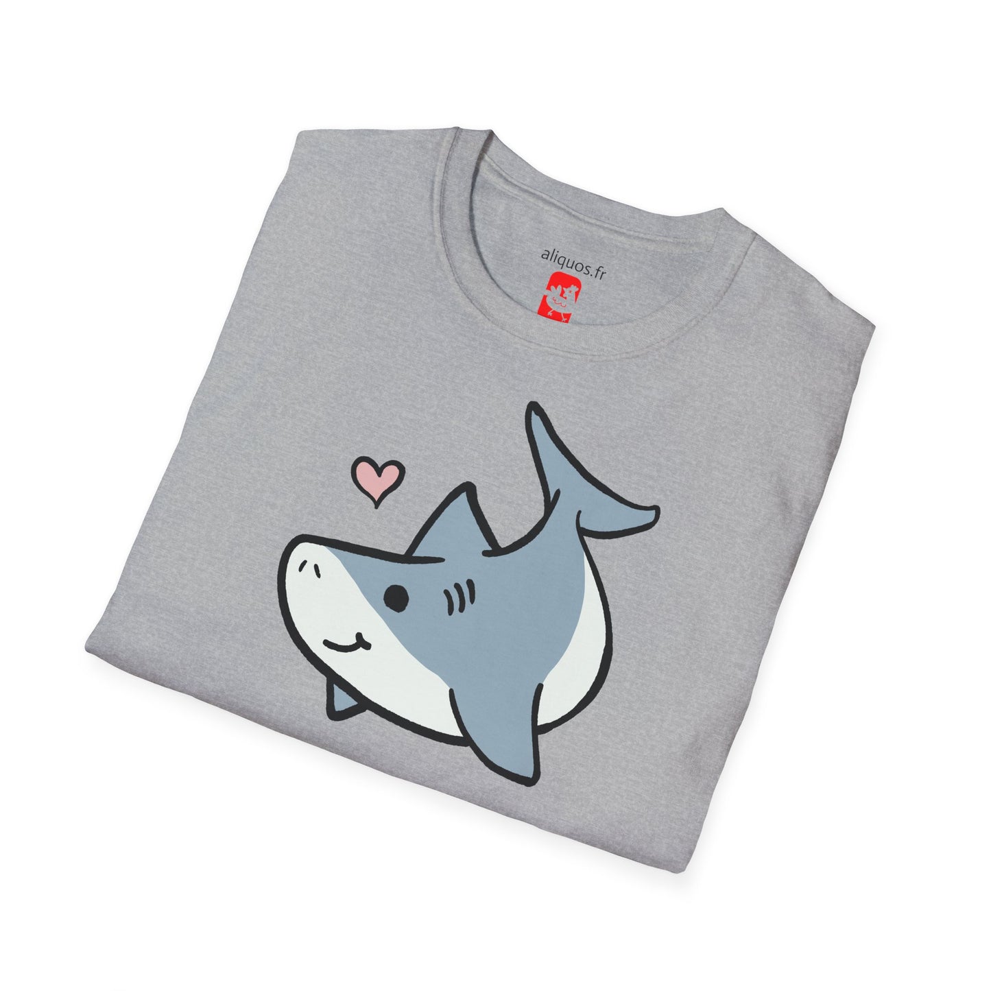 Unisex T-Shirt - Love Shark - Aliquos