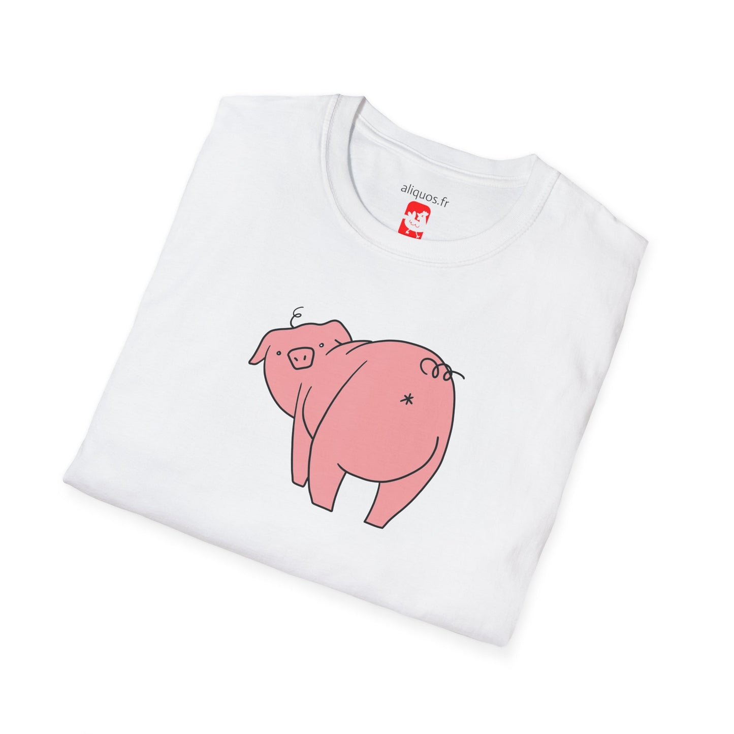 Piggy Rear Unisex Tee - ALIQUOS