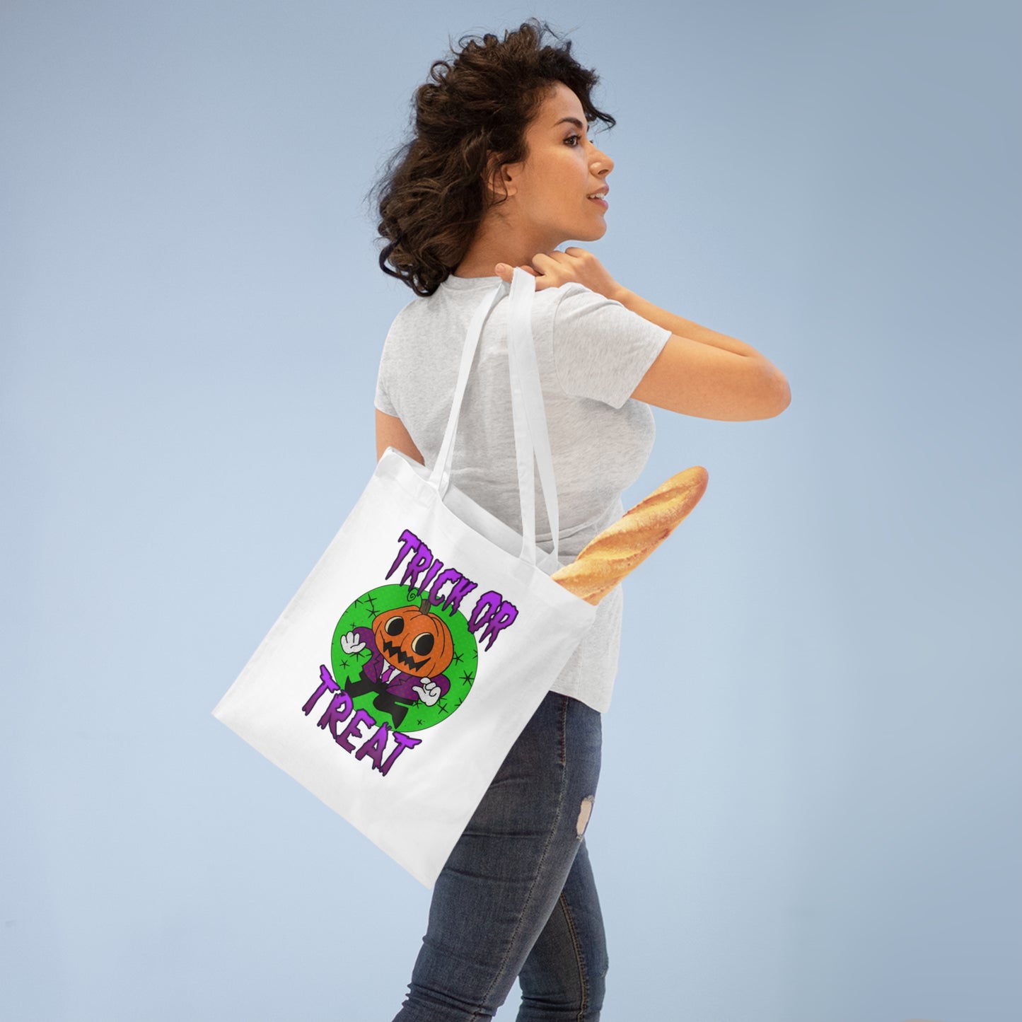 Tote Bag - Halloween Jack O' Lantern - ALIQUOS
