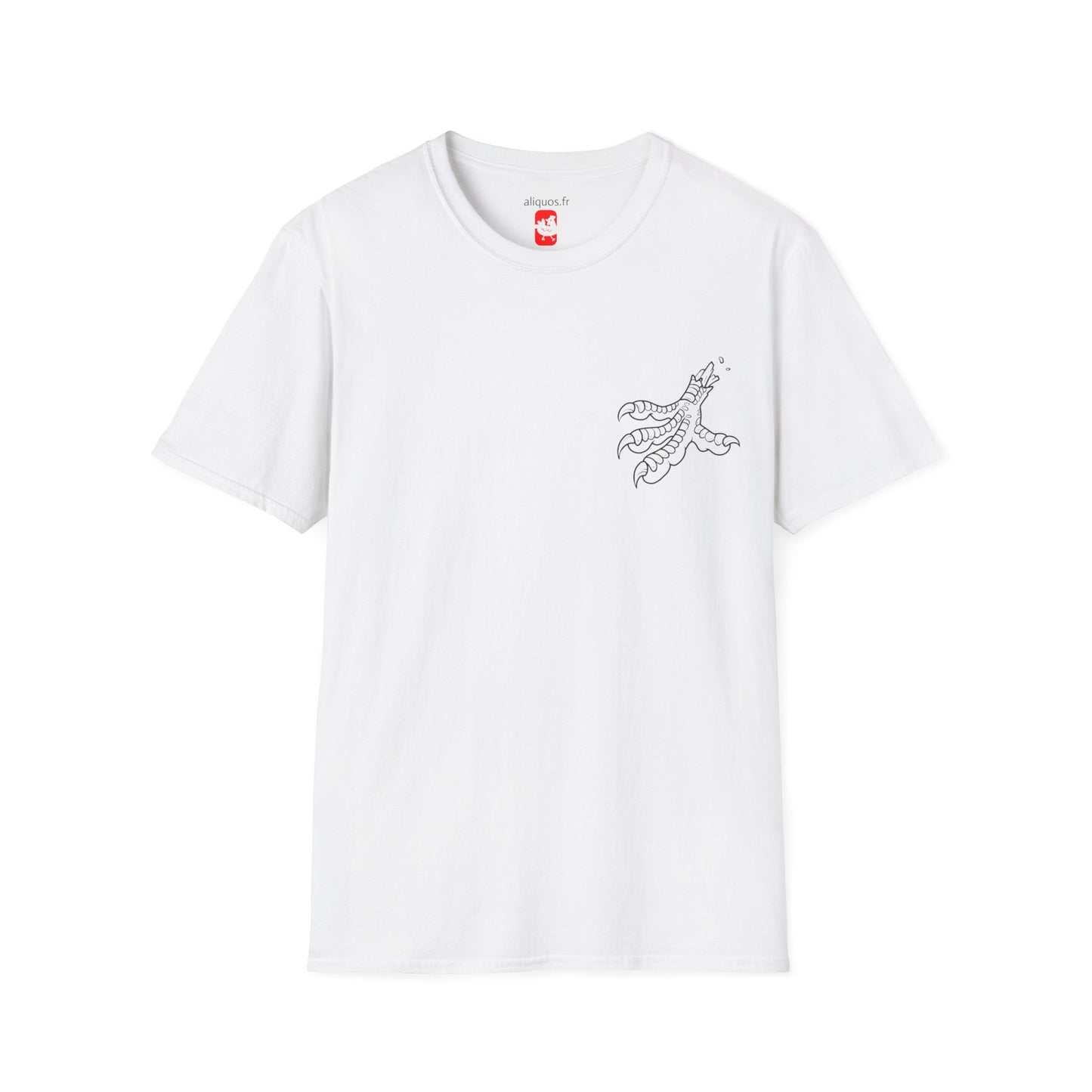 Raven Leg Tattoo Unisex T shirt - ALIQUOS