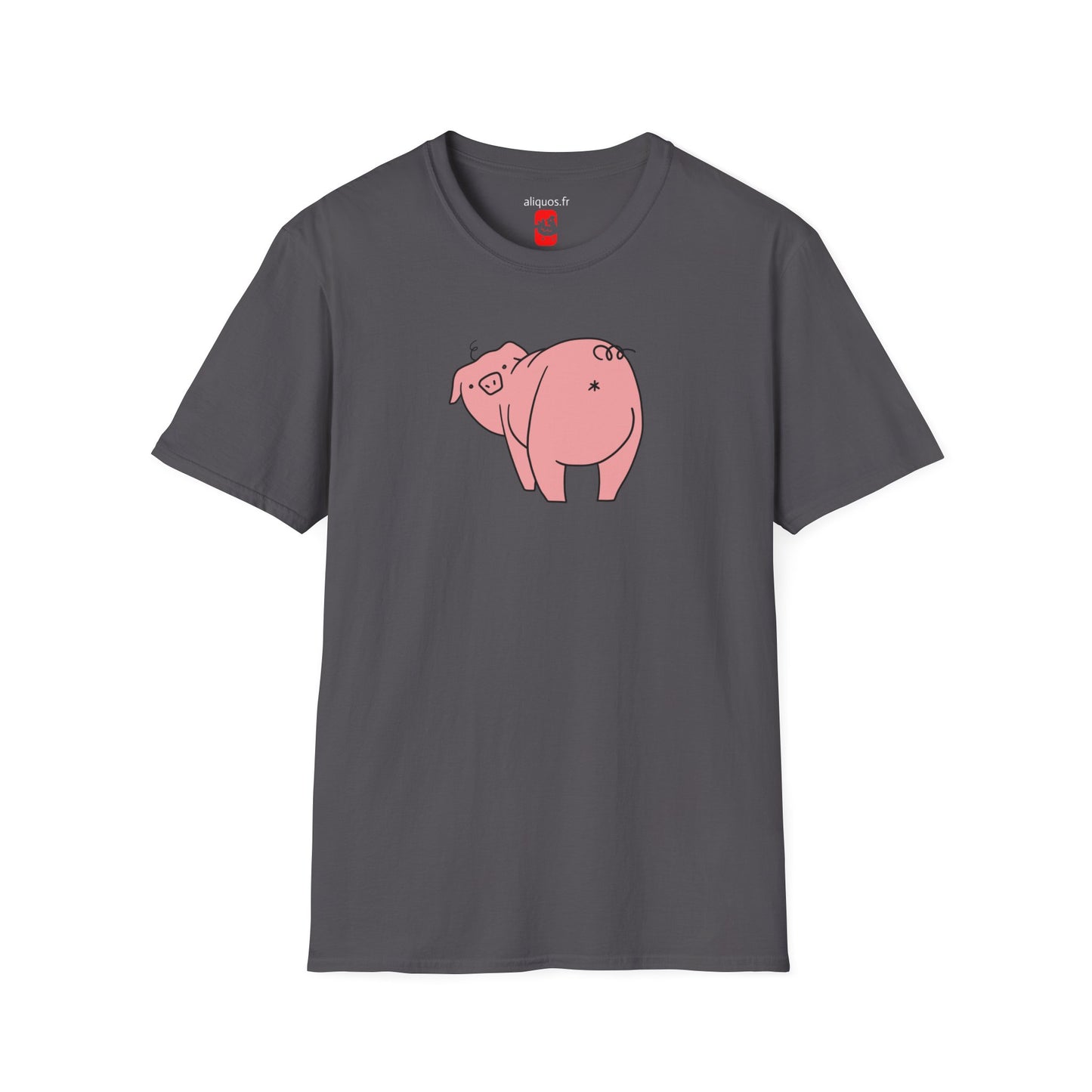 Piggy Rear Unisex Tee - ALIQUOS