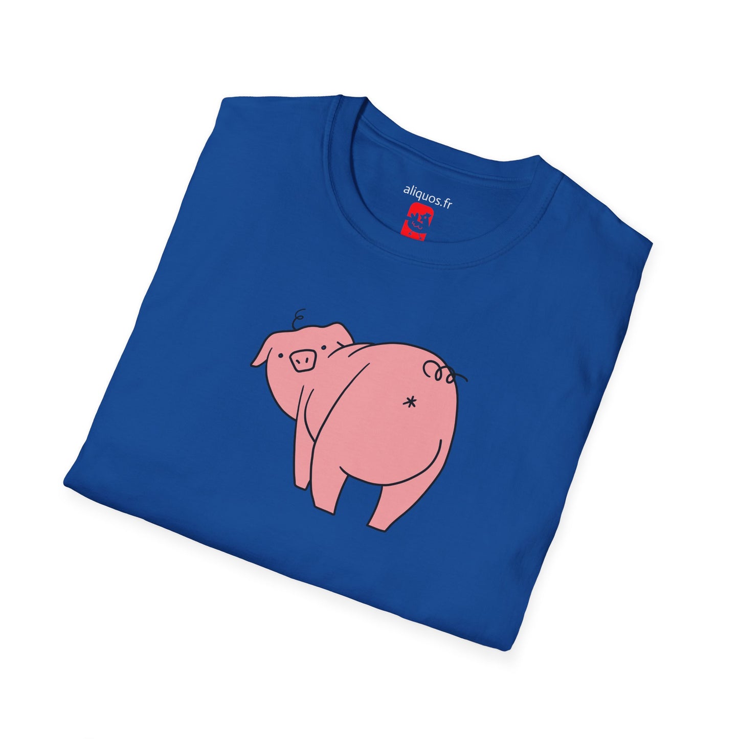 Piggy Rear Unisex Tee - ALIQUOS