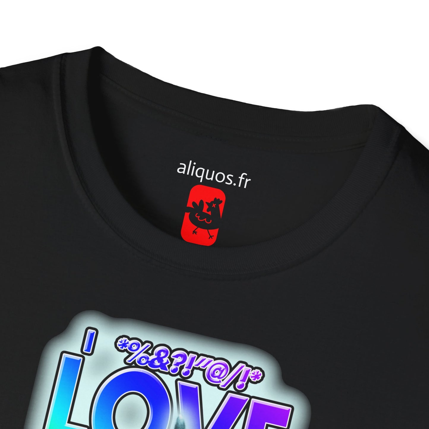 T-shirt unisexe - J'adore les requins - Aliquos