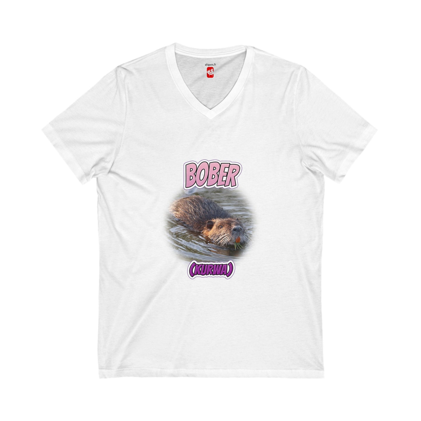 Bober Women's V-Neck T Shirt - ALIQUOS