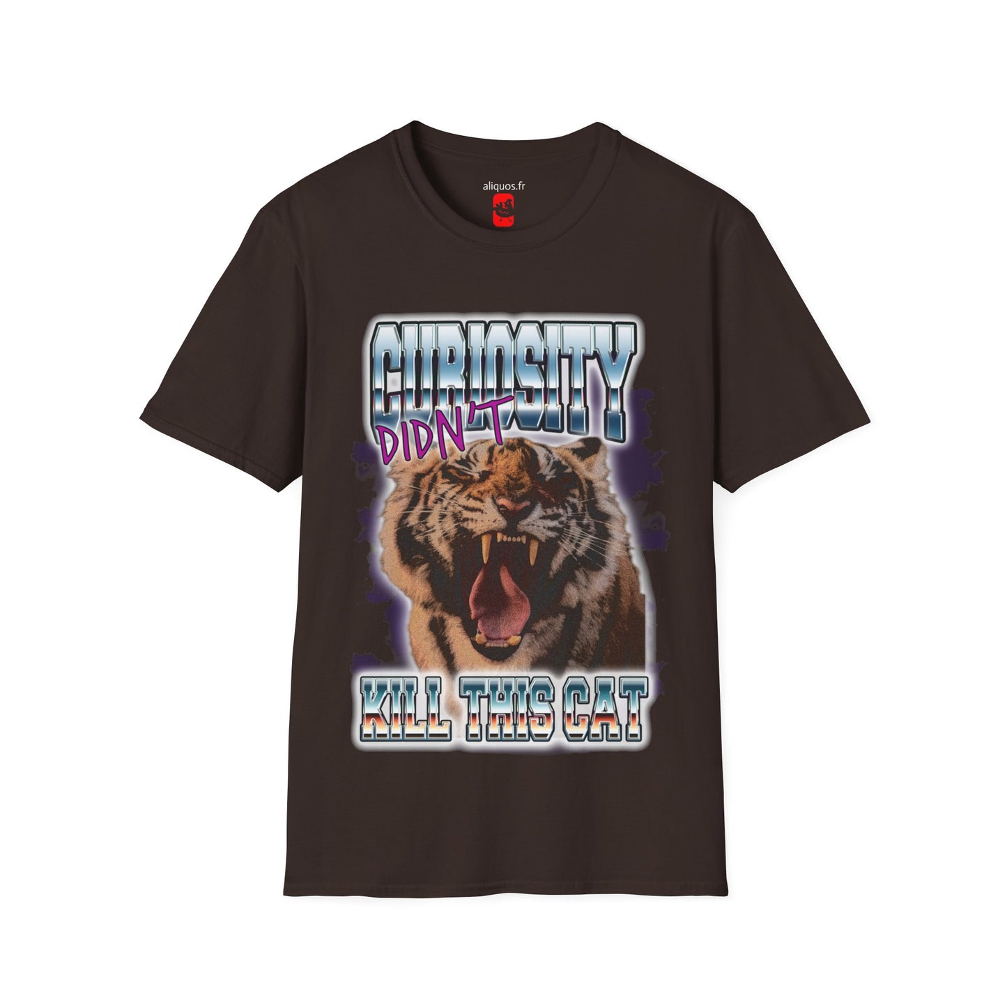 Curiosity Didn't Kill This Cat Unisex T shirt - ALIQUOS