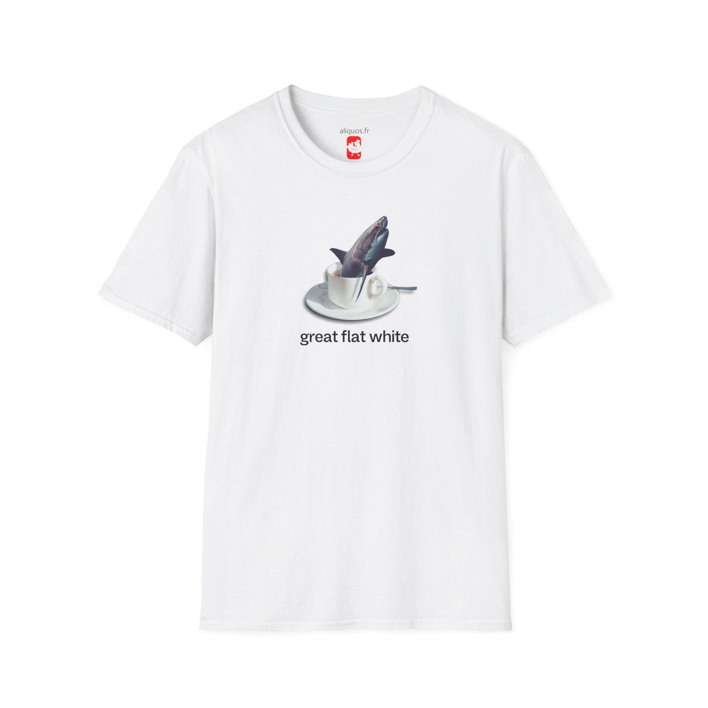 T-shirt unisexe – Great Flat White – Aliquos