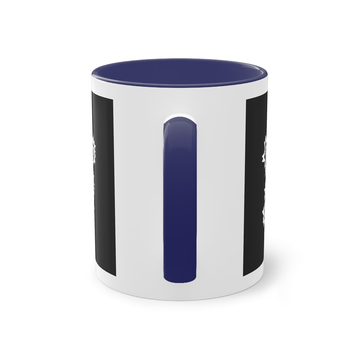 Two Tone Mug - Halloween Skeleton 'Game Over' Design - ALIQUOS