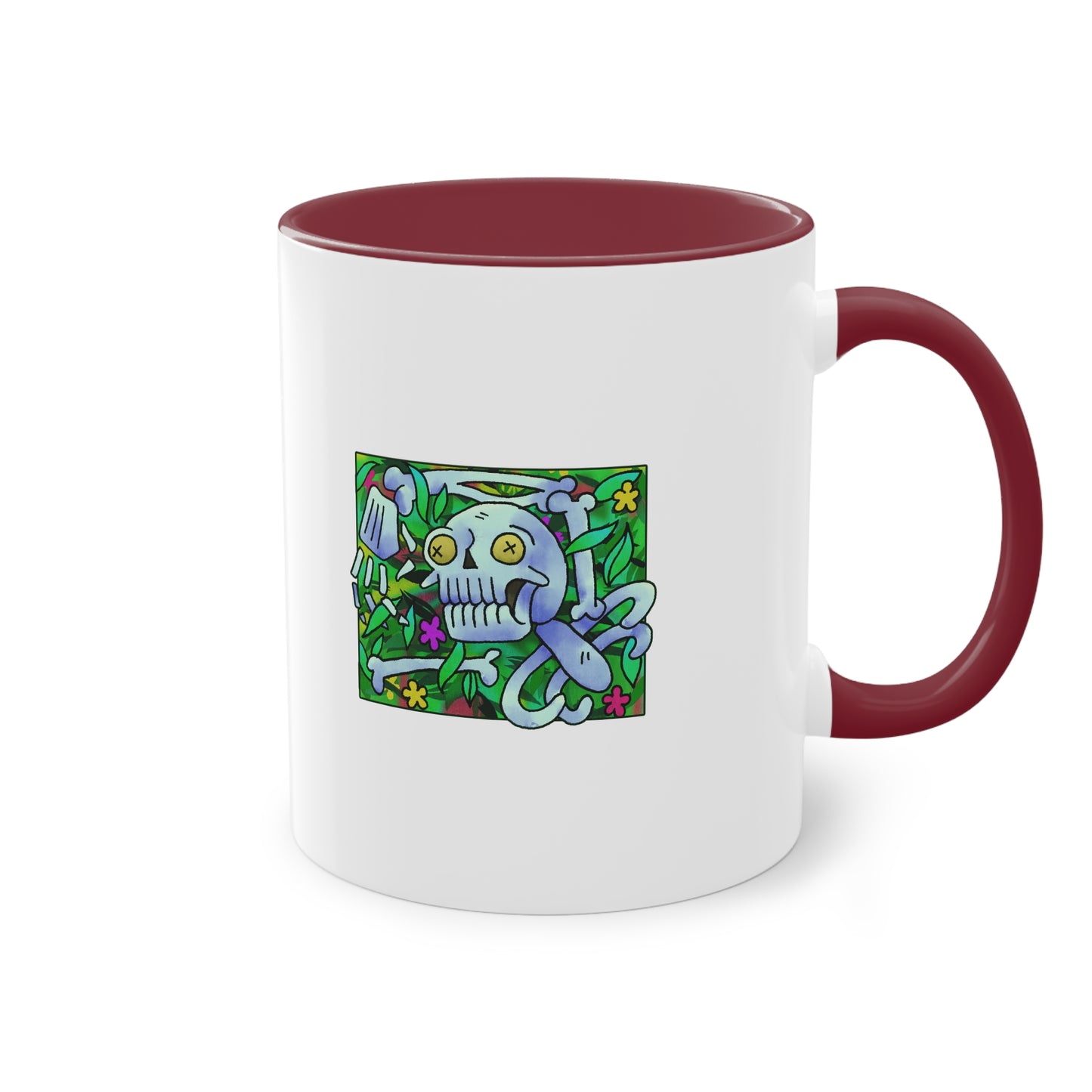 Two Tone Mug - 'What Remains' Design - ALIQUOS