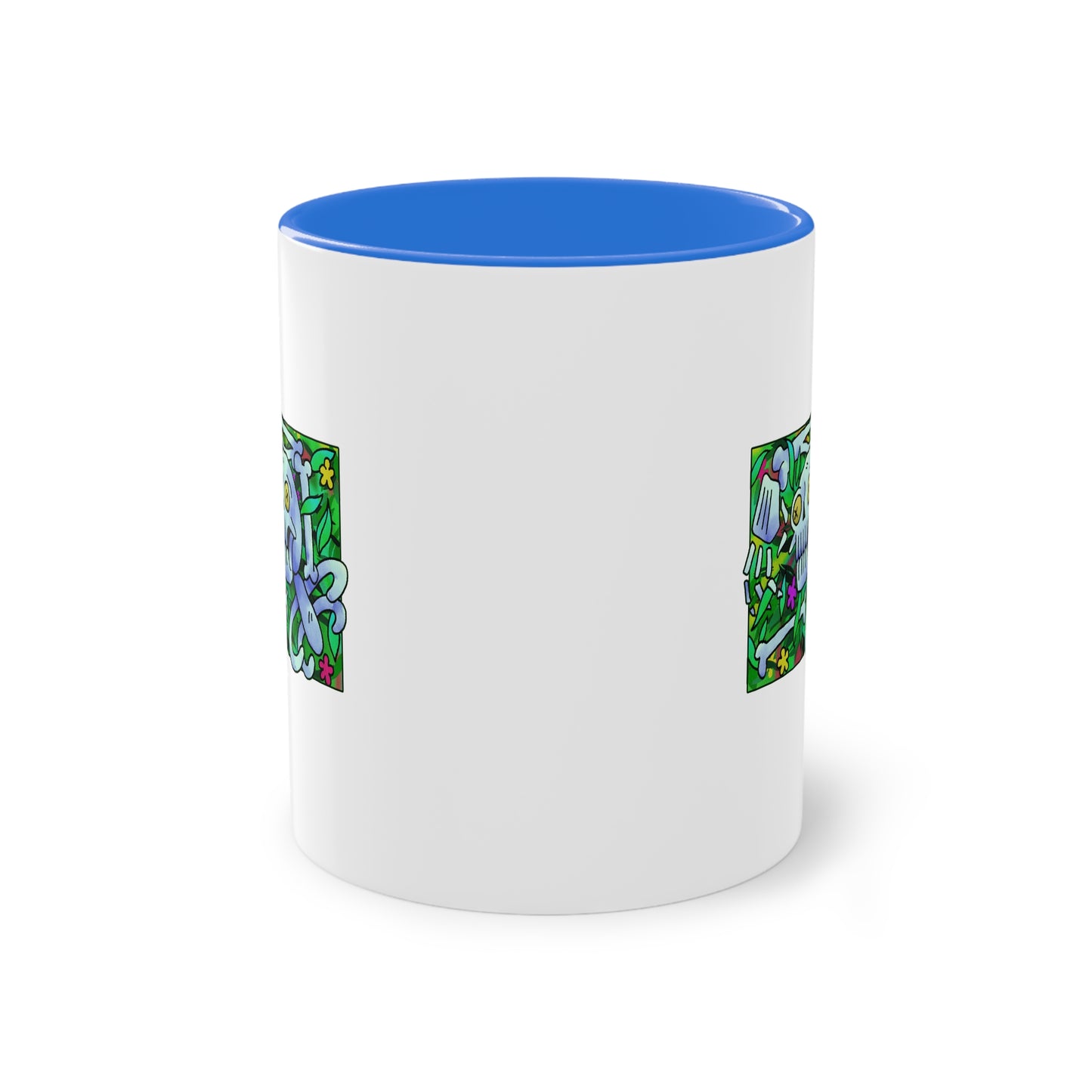 Two Tone Mug - 'What Remains' Design - ALIQUOS