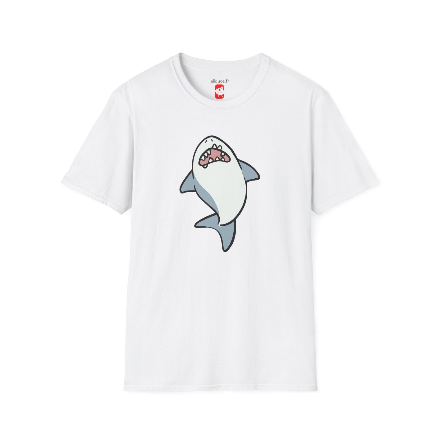 Unisex T-Shirt - Screaming Shark - Aliquos