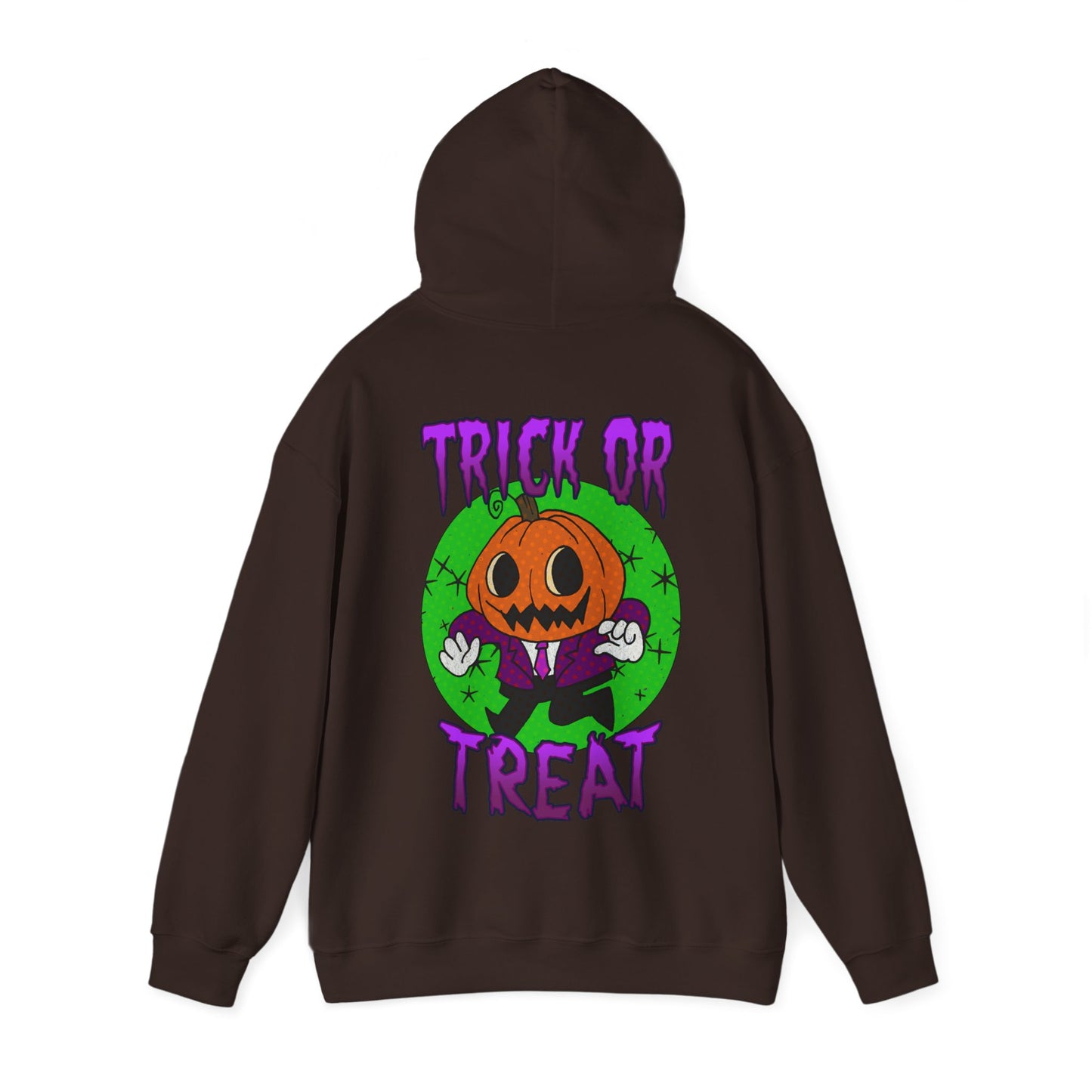 Unisex Hooded Sweatshirt - Halloween Jack O' Lantern - ALIQUOS