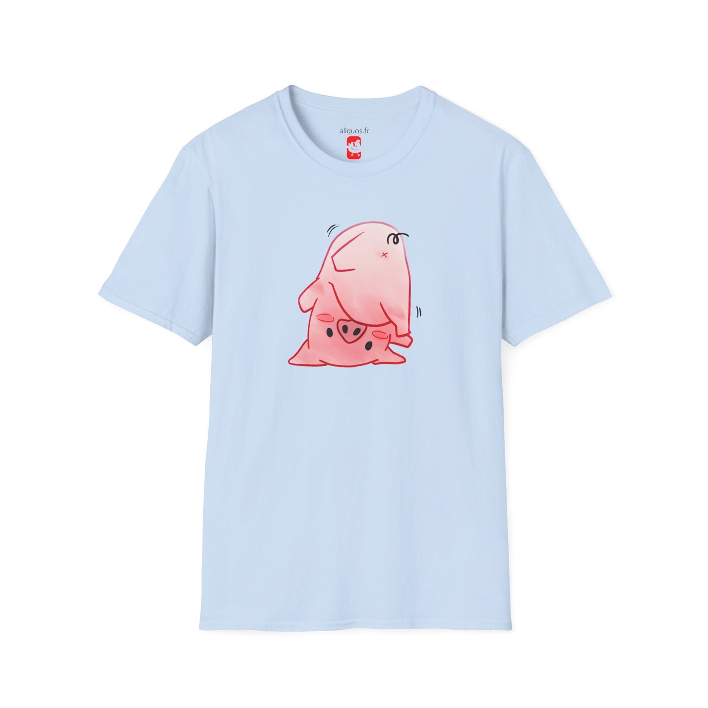 Unisex T-Shirt - Handstand Piggy - Aliquos