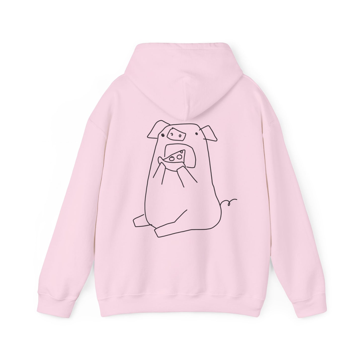 Pizza Piggy Unisex Hooded Sweatshirt - ALIQUOS