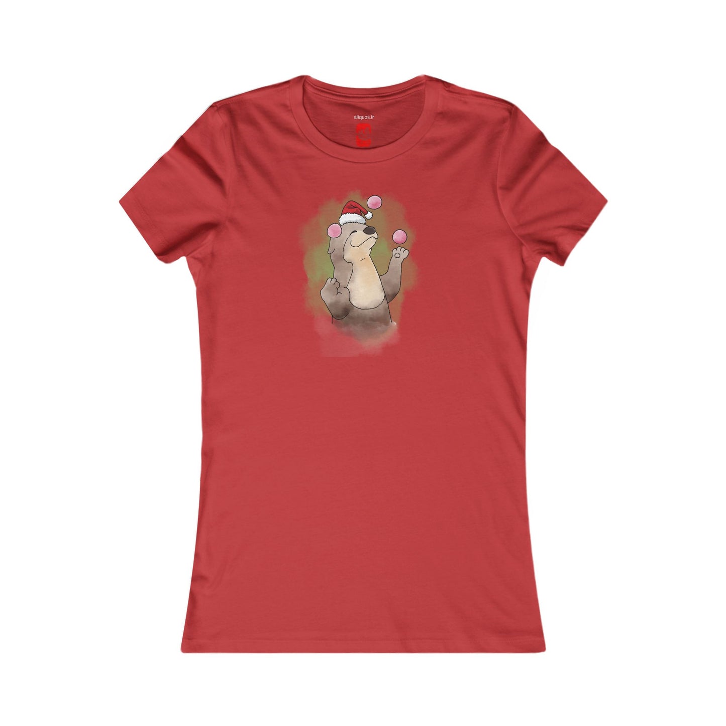 Damen T-Shirt - Weihnachtsotter 10