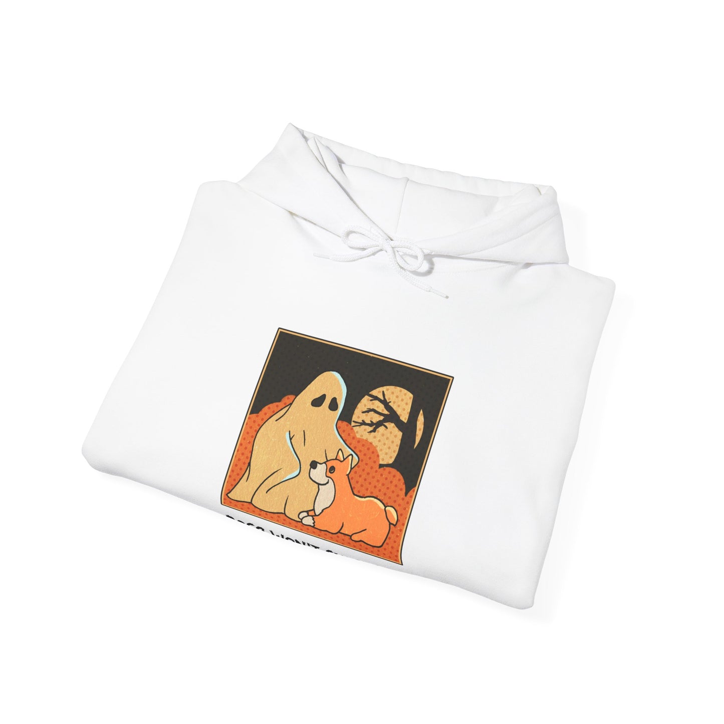 Unisex Hooded Sweatshirt - 'Dogs Won't Ghost You' - ALIQUOS