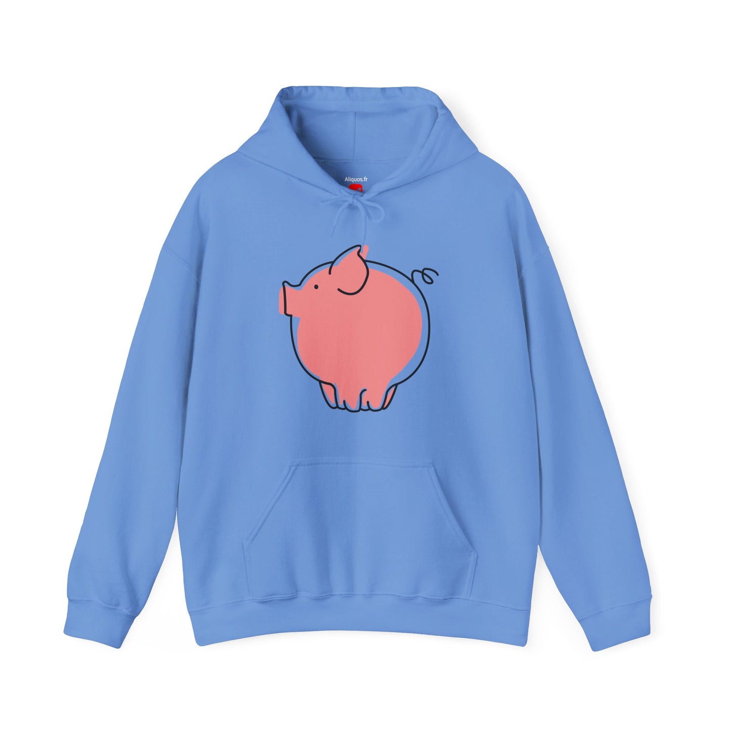 Pudgy Piggy Unisex Hooded Sweatshirt - ALIQUOS