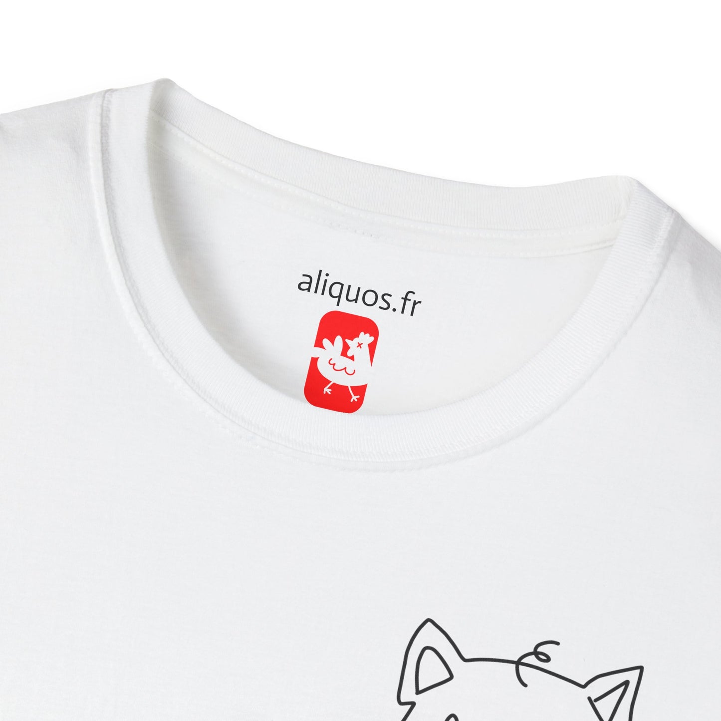 Piggy Face Unisex Tee - ALIQUOS