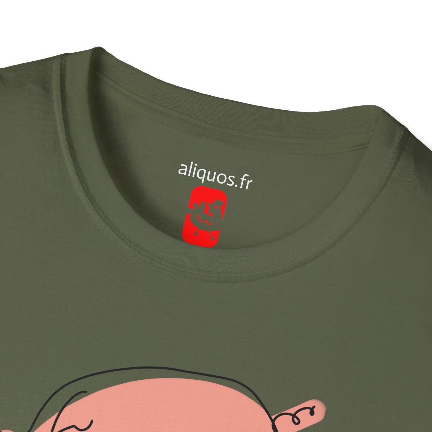 Chubby Piggy Unisex Tee - ALIQUOS